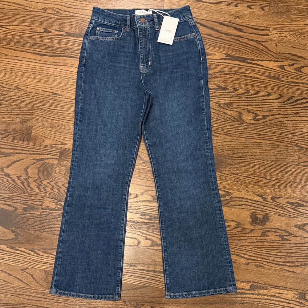 NWT La Ligne Meredith crop flare jeans